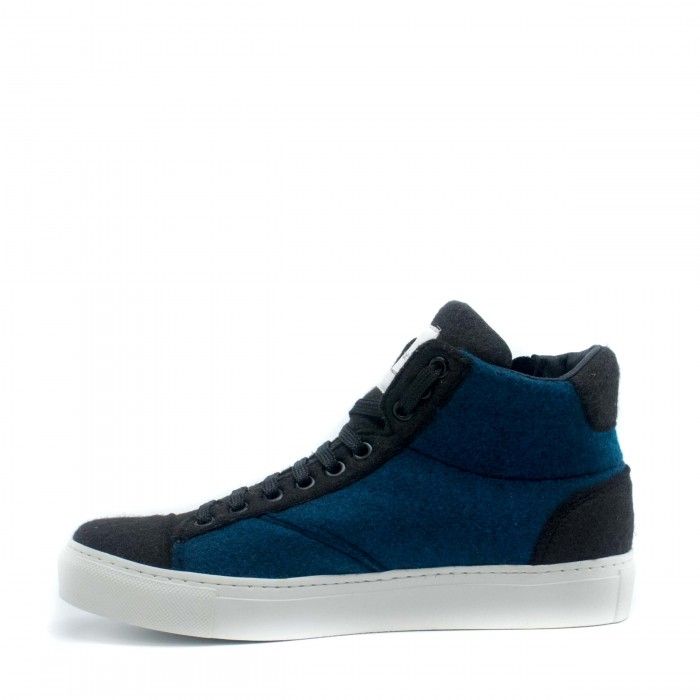 Milan Blau Vegane Sneakers