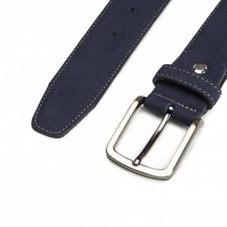 Gava Blue Cinturón vegano de Microsuede 