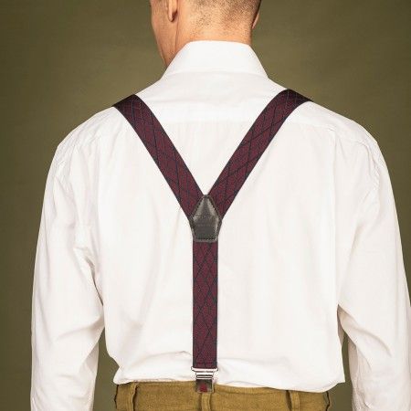 Theo elastic vegan braces/suspenders 