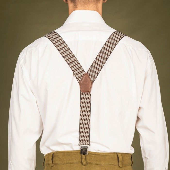 Hugo elastic vegan braces/suspenders 