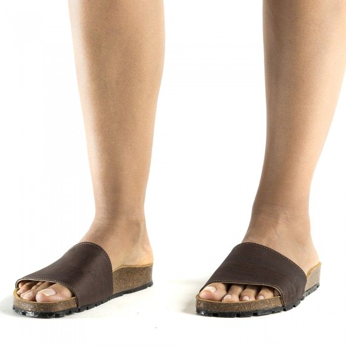 Bay Cork vegan sandal 