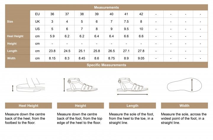 Ina Sizes Guide