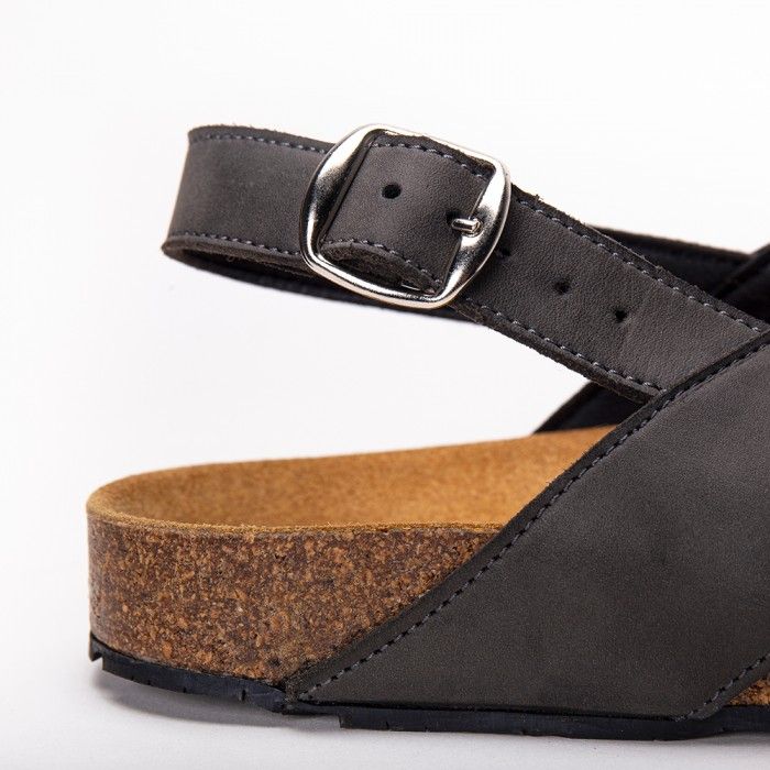 Loto Black vegan sandals