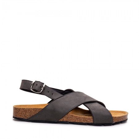 Loto Black vegan sandals