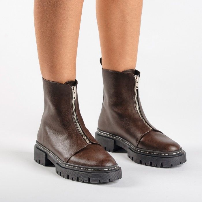 Bertha Brown vegan boots