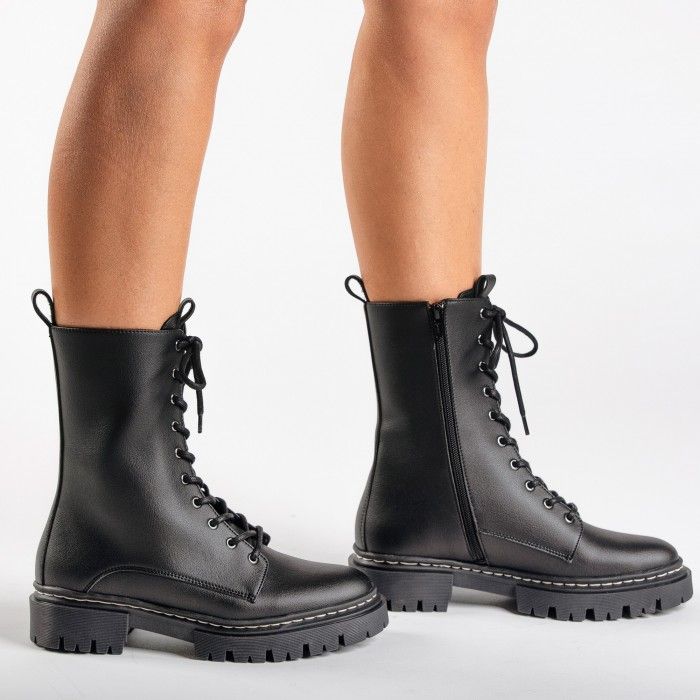 Mellea Black vegan boots
