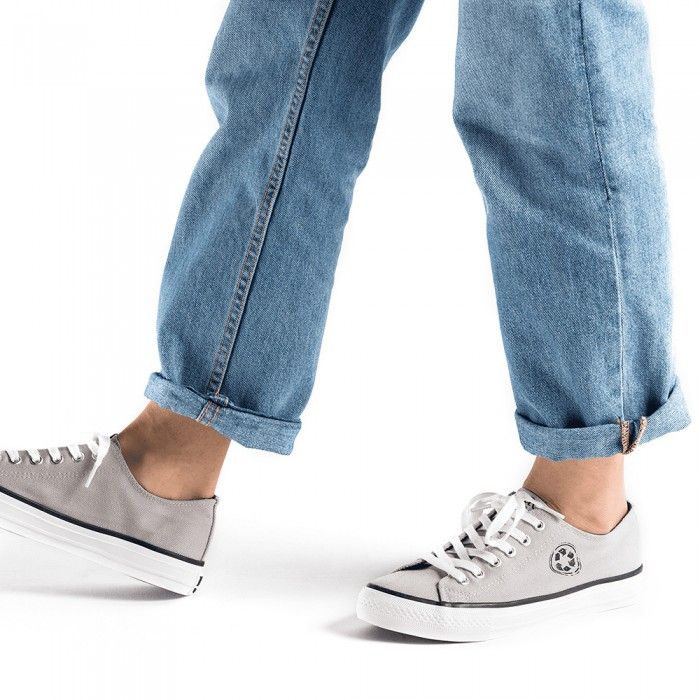 Reclaim Grey - vegane, graue Sneakers