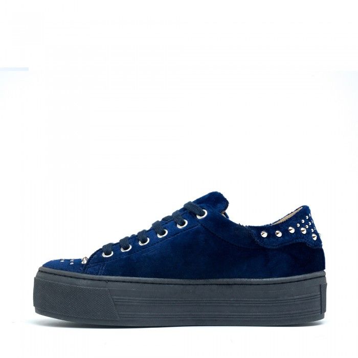 Wika Blue Vegane Sneakers