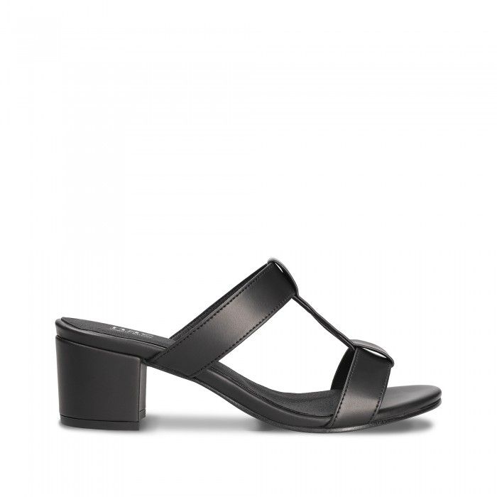 Iris Black vegan sandals