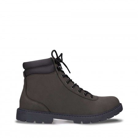 Adar Grey vegan boots
