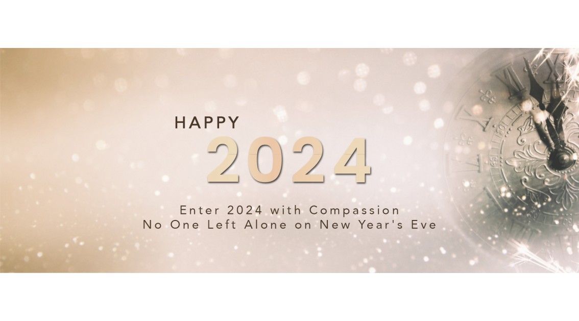 Entre em 2024 com compaixão