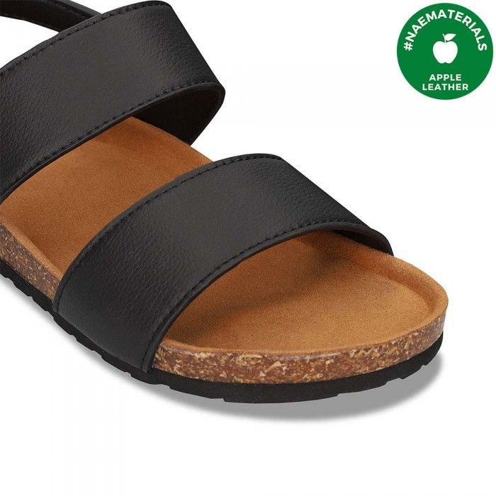 MAK Black Vegan Sandals