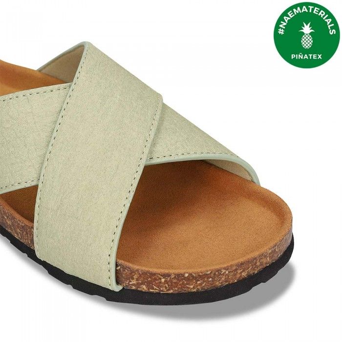 SAMUI Green Vegan Sandals